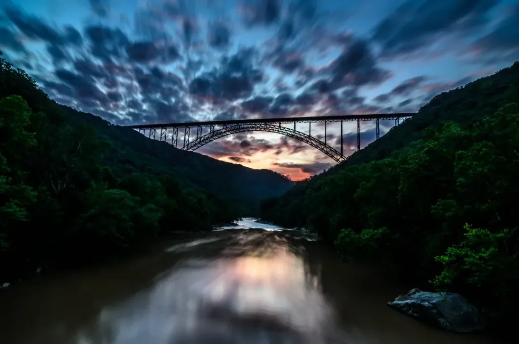 Best Sunrise and Sunset Locations in the New River Gorge
